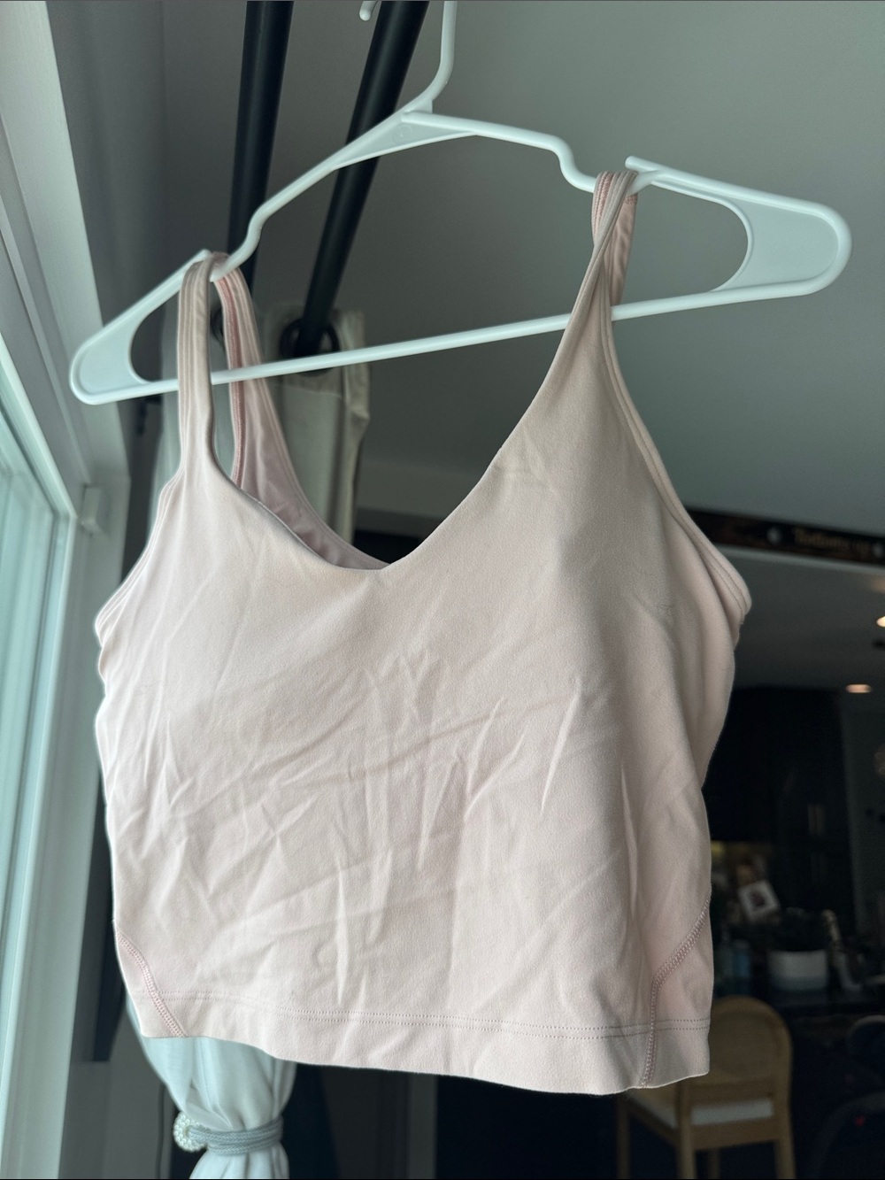 lululemon athletica Align Blush Pink Cropped Tank Top
